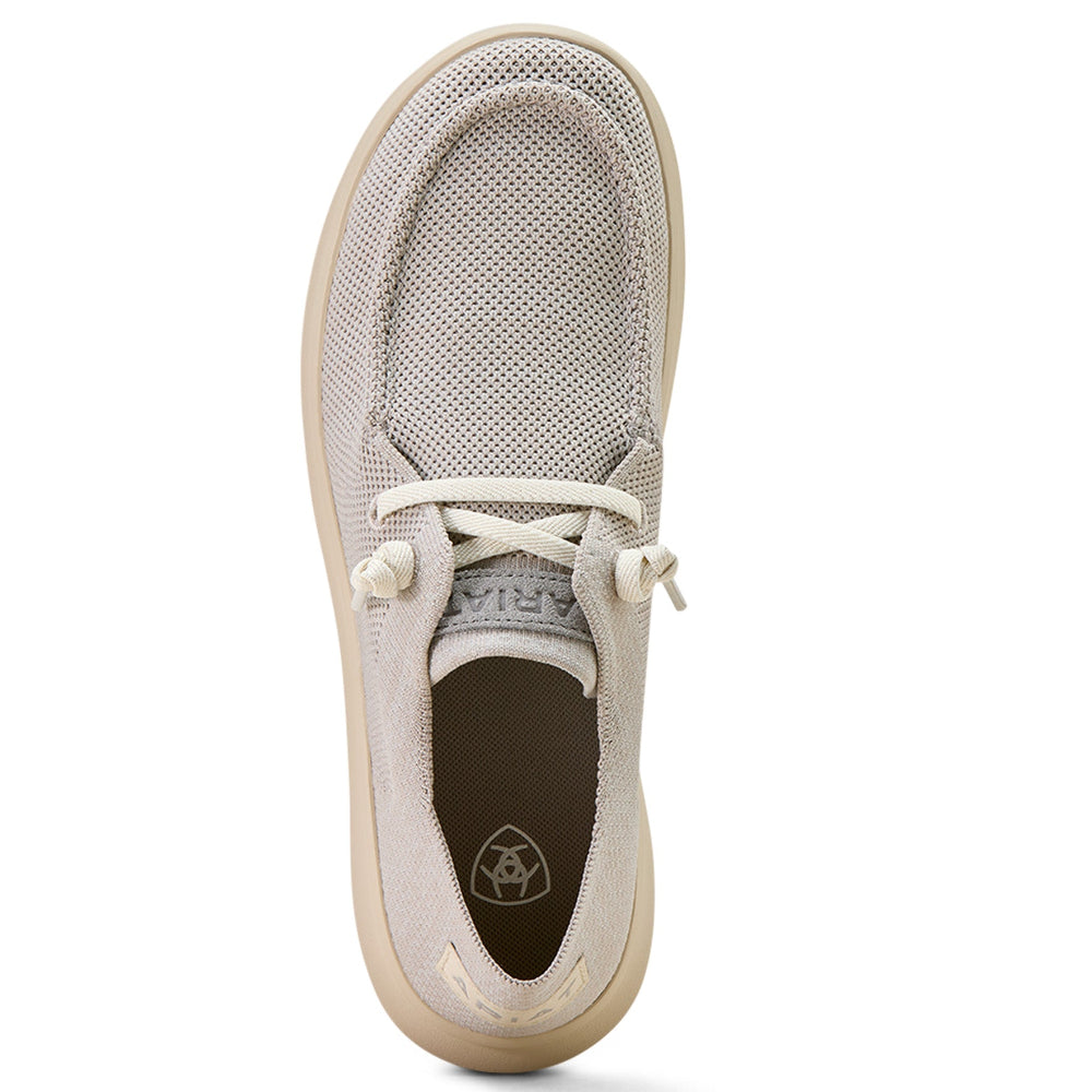 ARIAT WOMENS SHOE | HILO | LIGHT GREY KNIT