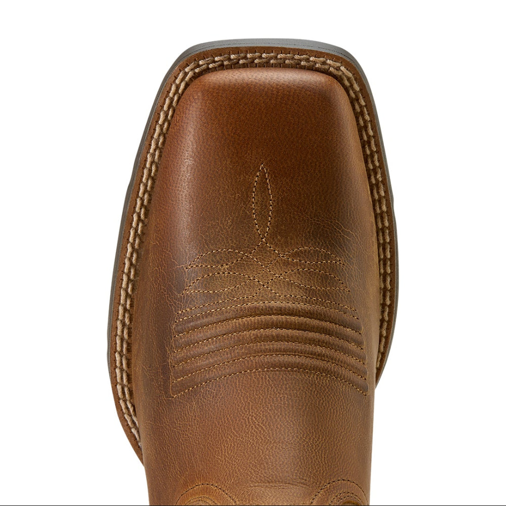 Ariat Womens Boots | Round Up Holly Wide Square Toe | Pearl