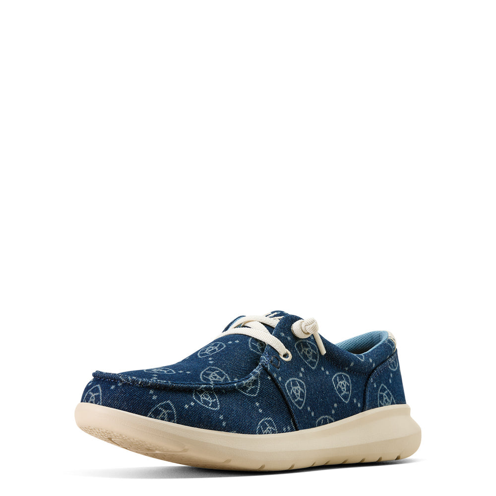 Ariat Womens Shoes | Hilo | Denim Logo Print