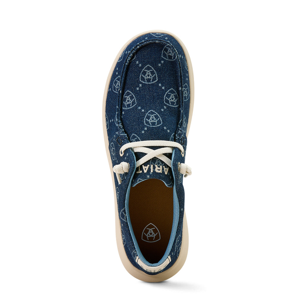 Ariat Womens Shoes | Hilo | Denim Logo Print