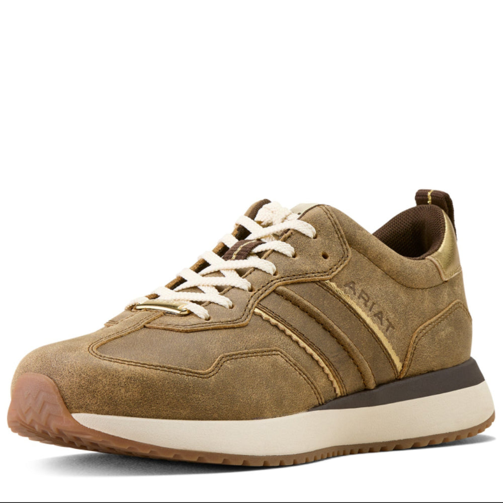 Ariat Womens Shoes | Ranch Runner | Brown Bomber
