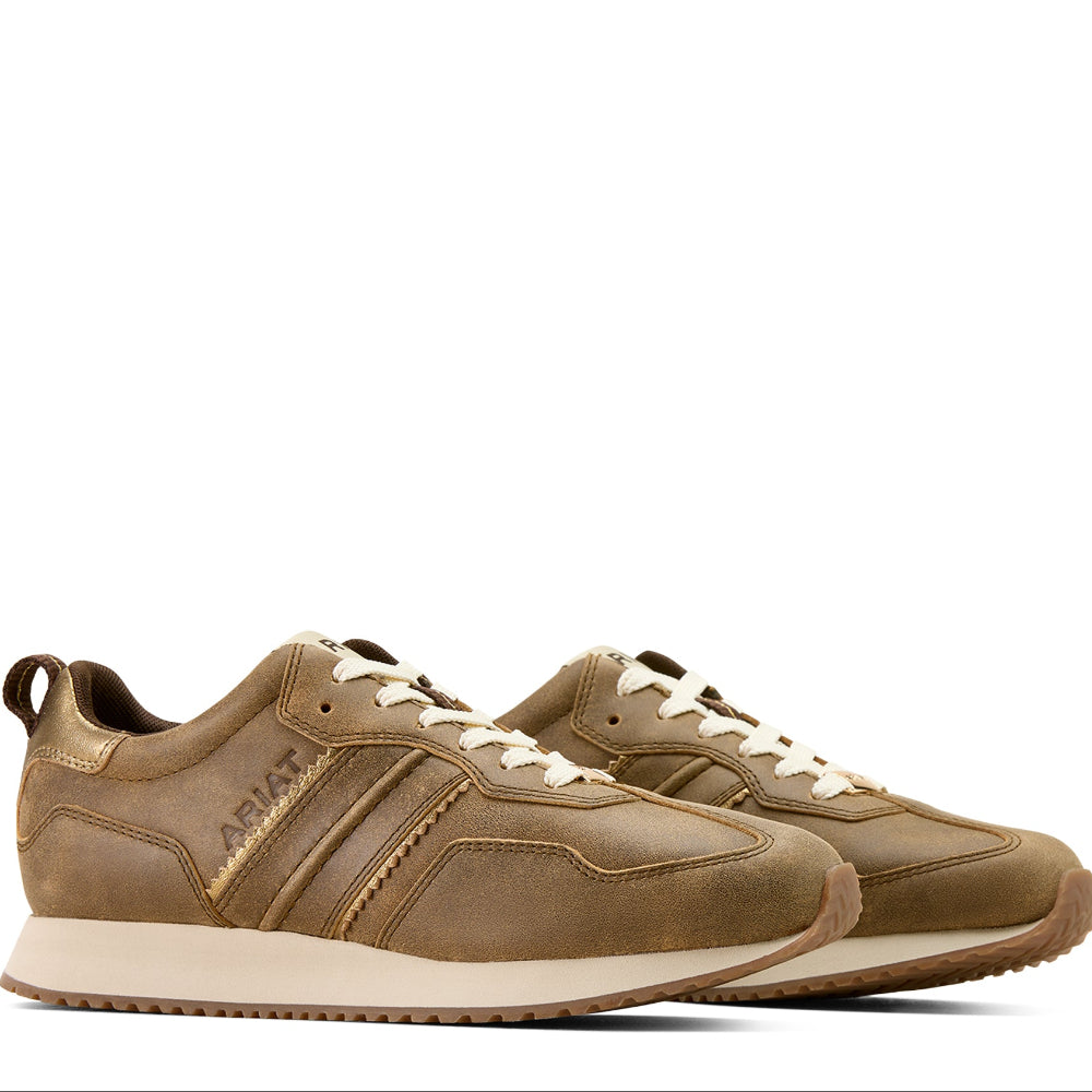Ariat Womens Shoes | Ranch Runner | Brown Bomber