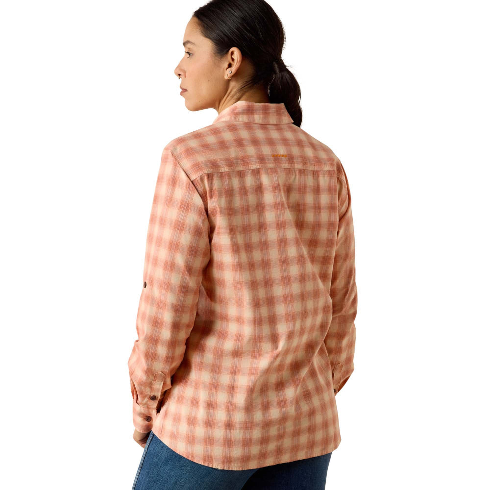 Ariat Womens Work Shirt | Rebar Made Tough | Langoustino
