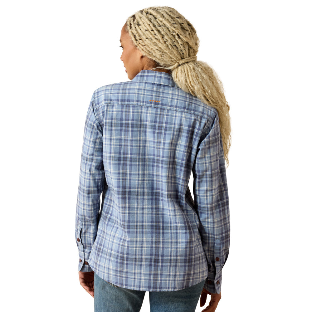 Ariat Womens Work Shirt | Rebar Made Tough | Coastal Fjord