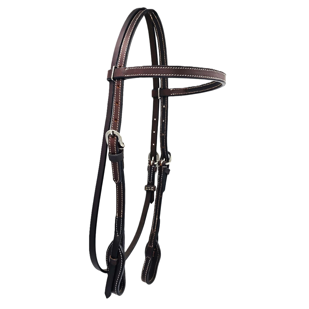 Toprail Equine Bridle | Latigo Leather | Quick Change