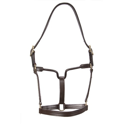 THOROUGHBRED NAMEPLATE HALTER C BRN