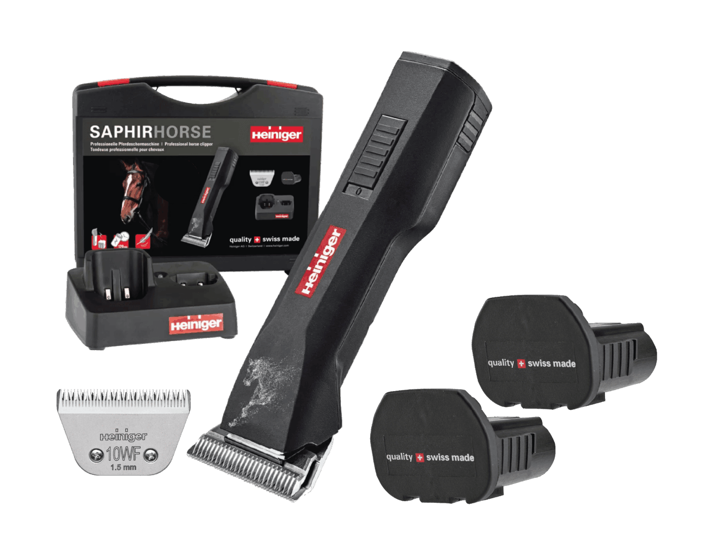HEINIGER SAPHIR HORSE CLIPPER LI-IONIC