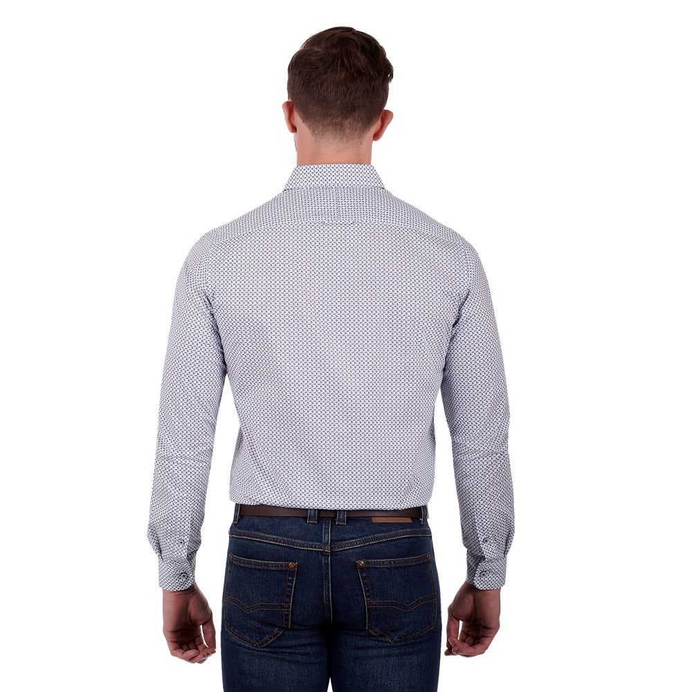 Thomas Cook Men's Tailored Shirt | Sean | Navy / White