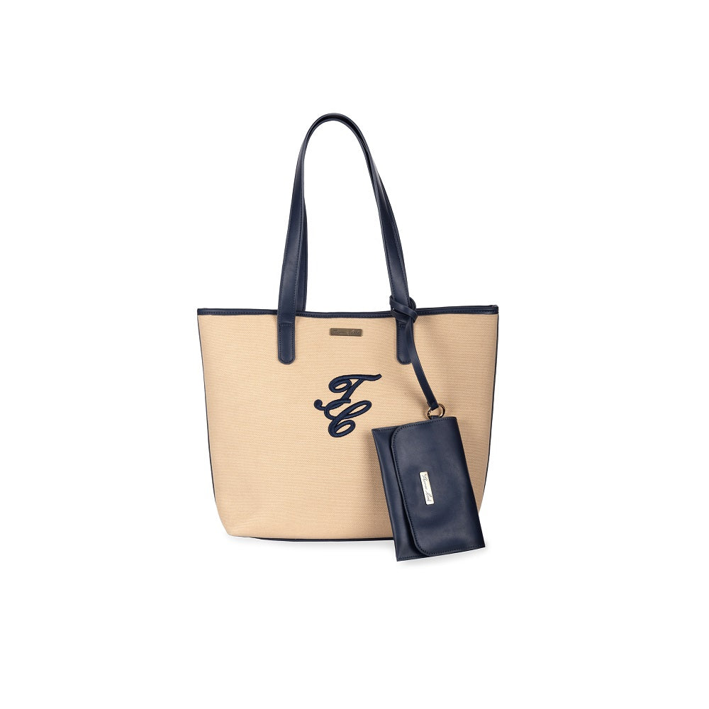 Thomas Cook Tote Bag | Natalie | Camel / Navy