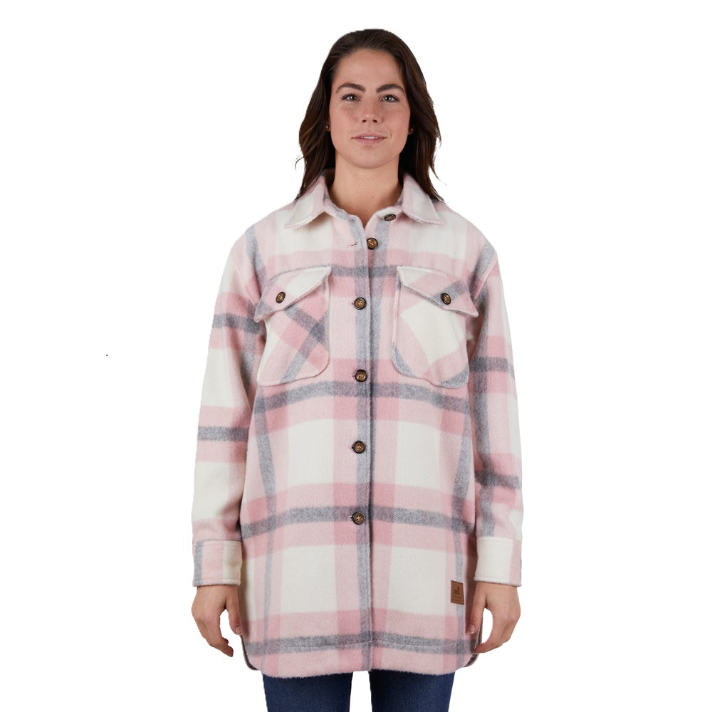 Thomas Cook Womens Overshirt | Elk | Pink