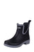 Thomas Cook Rubber Boot | Wynard | Jersey | Black / Charcoal