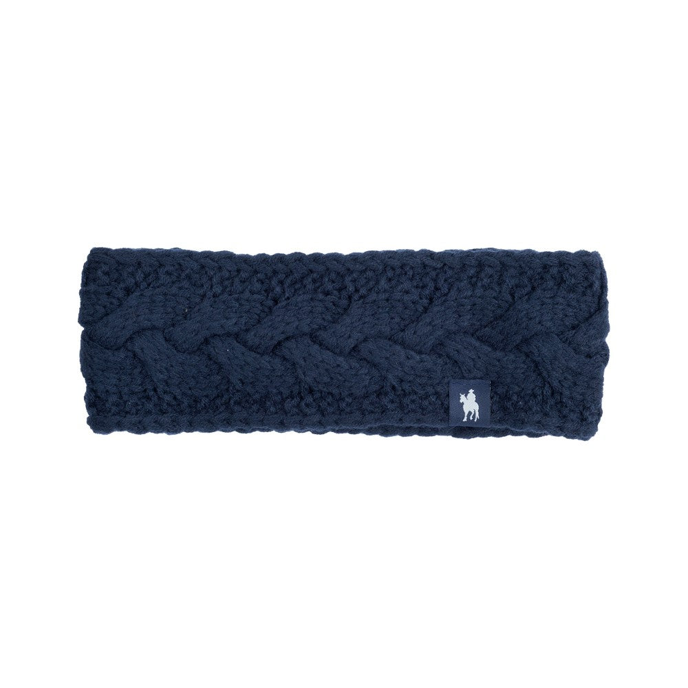 Thomas Cook Headband | Cable Knit | Navy