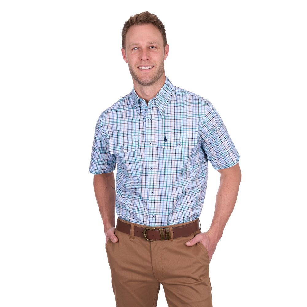 Thomas Cook Mens Shirt | Matt | Navy / Multi
