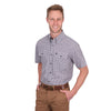 Thomas Cook Mens Shirt | Will | Navy / Tan