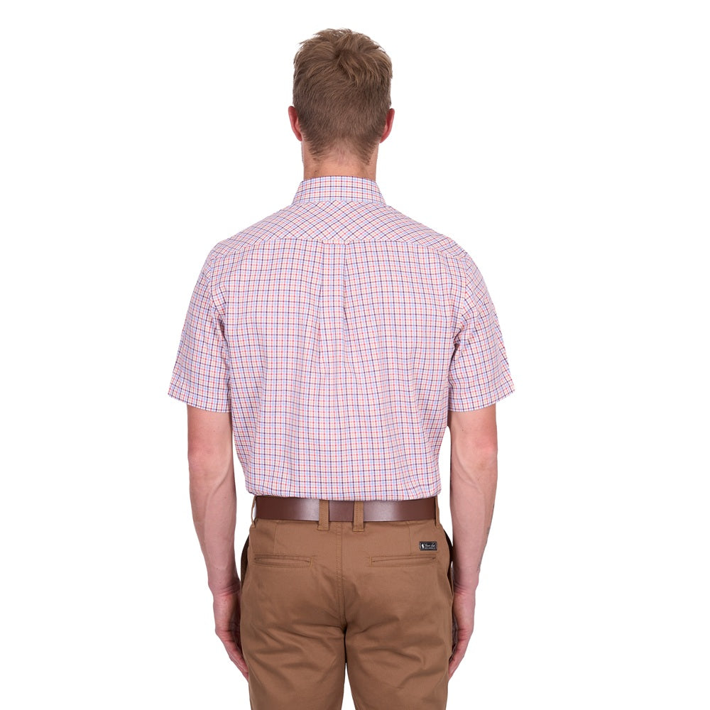 Thomas Cook Mens Shirt | Robert | Red / Tan