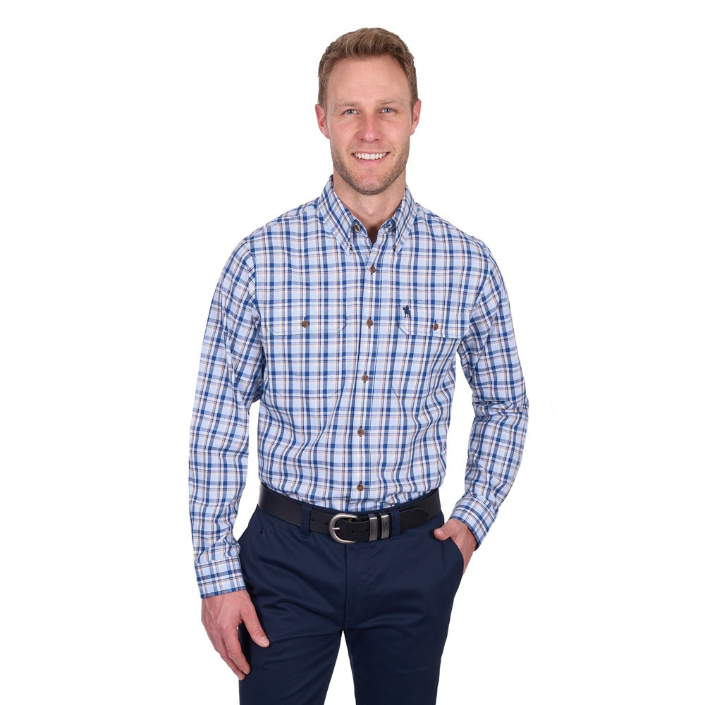 Thomas Cook Mens Shirt | Thomas | Navy / Light Blue
