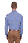 Thomas Cook Mens Tailored Shirt | James | Royal / Yellow