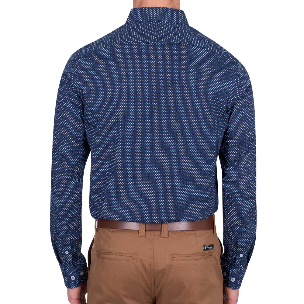Thomas Cook Mens Tailored Shirt | David | Navy / Blue