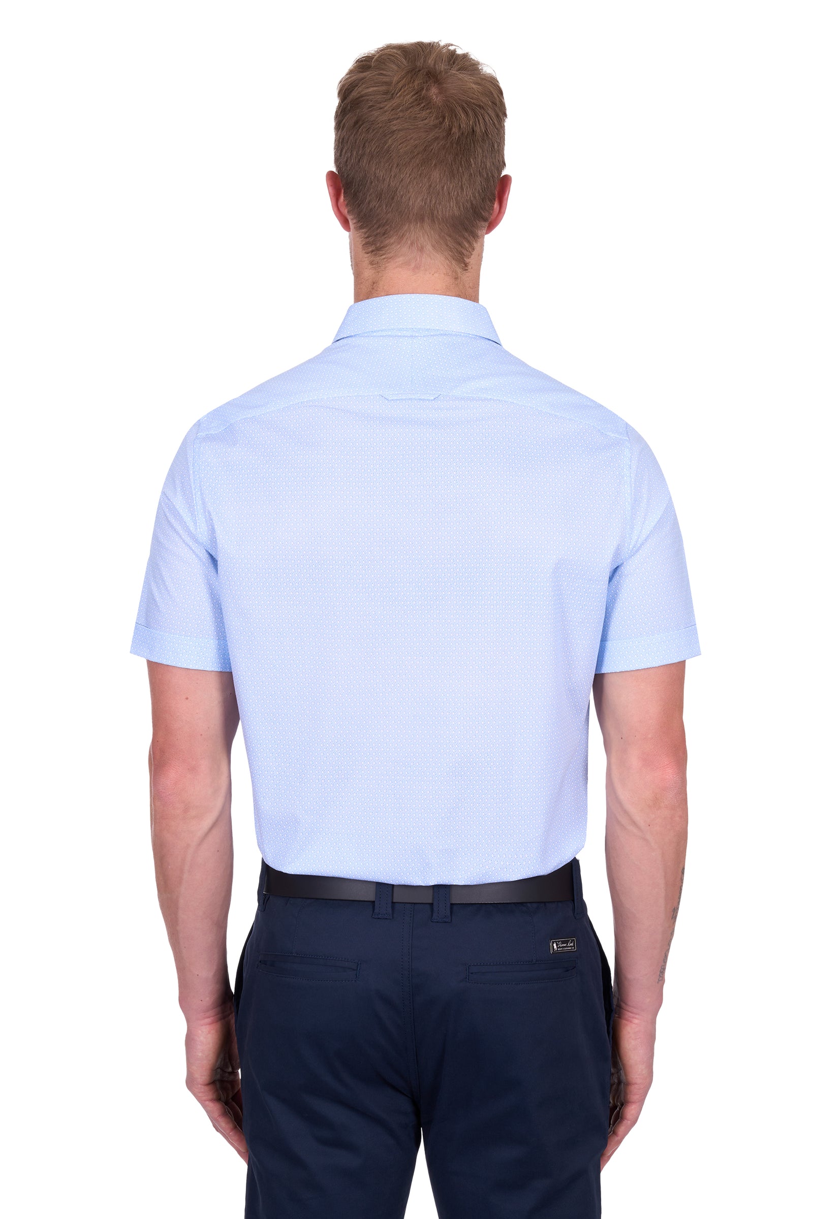 Thomas Cook Mens Tailored Shirt | Michael | White / Royal
