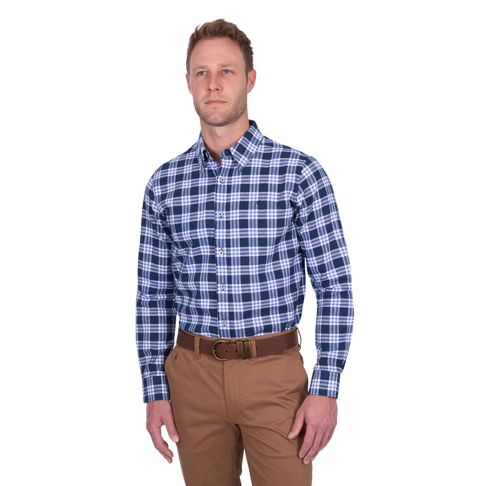 Thomas Cook Mens Shirt | Dale | Navy / White
