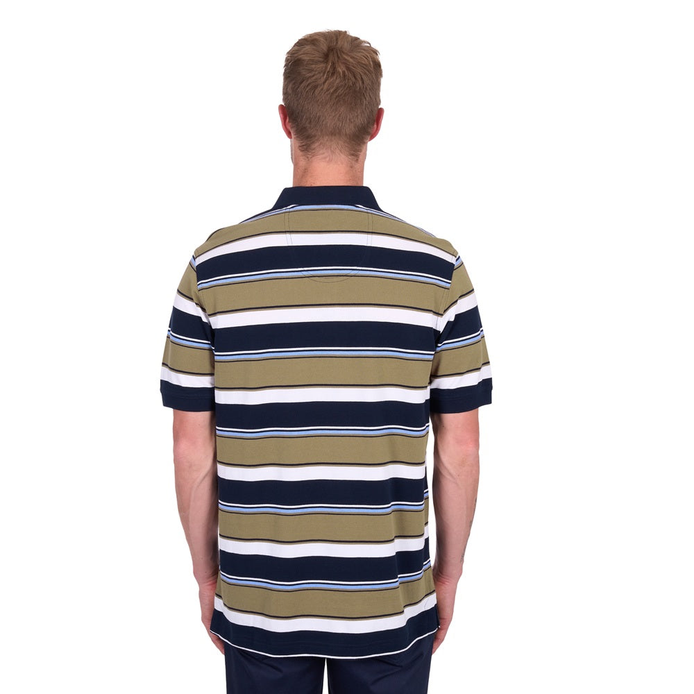 Thomas Cook Mens Polo| Tim | Navy / Tan
