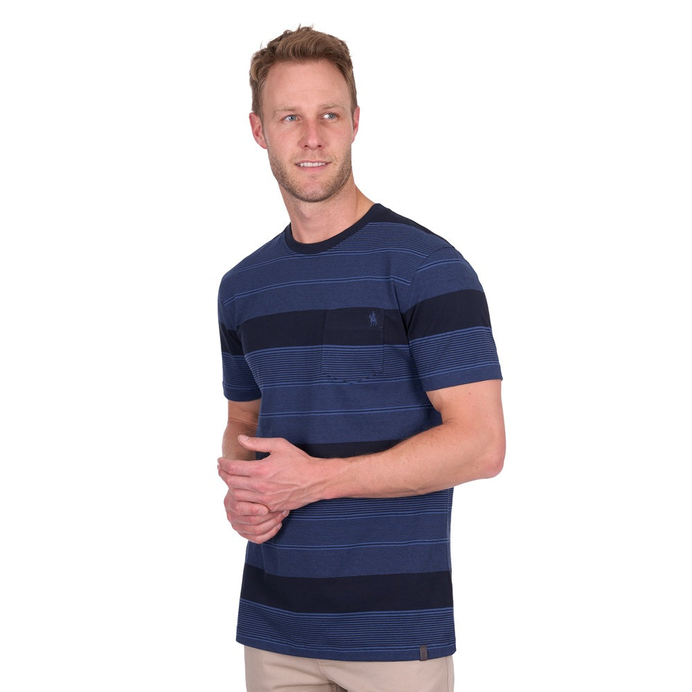 Thomas Cook Mens T-Shirts | Edward | Navy / Blue Ocean
