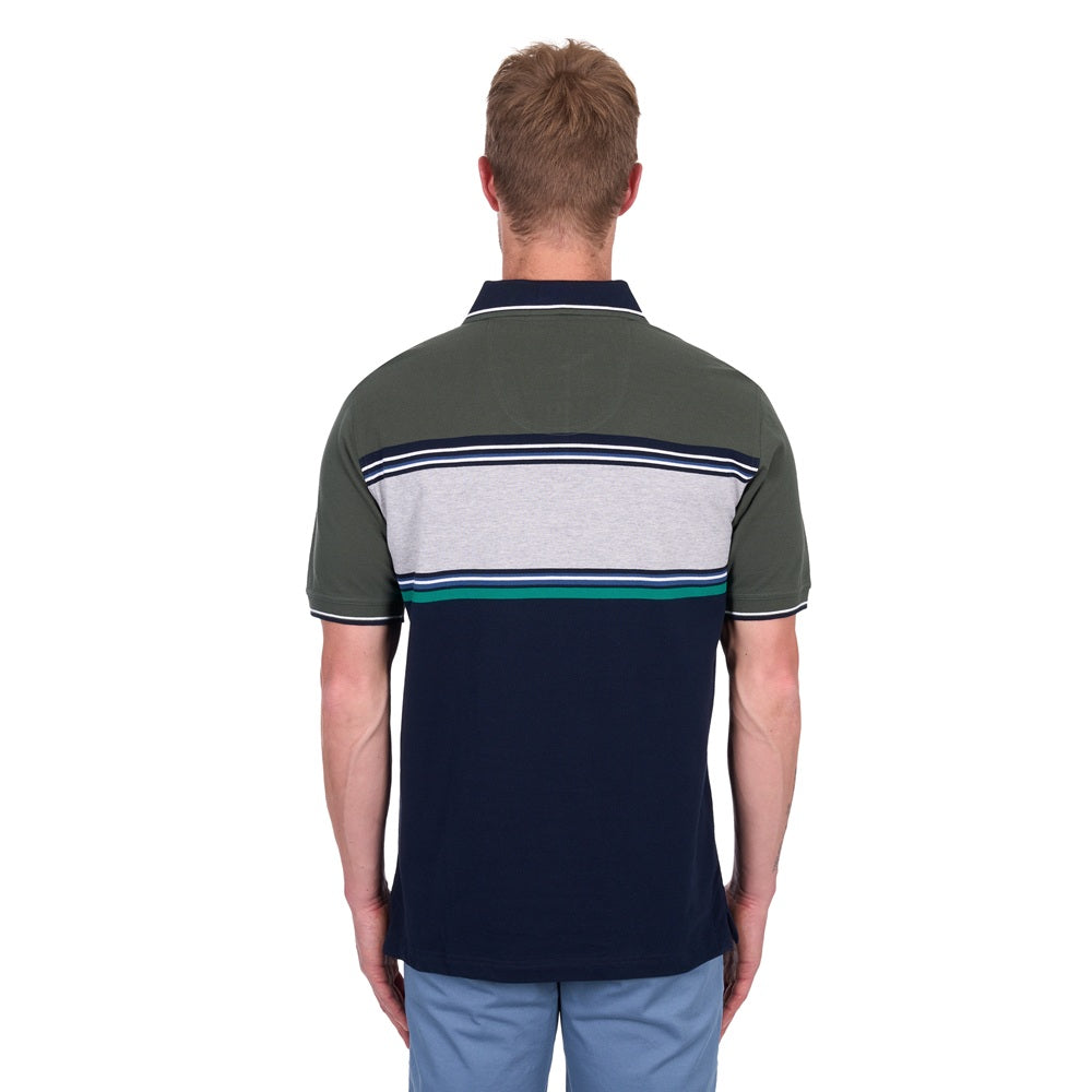 Thomas Cook Mens Polo | Andy | Navy / Green
