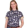 Thomas Cook Womens Shirt | Celine | Navy / Tan