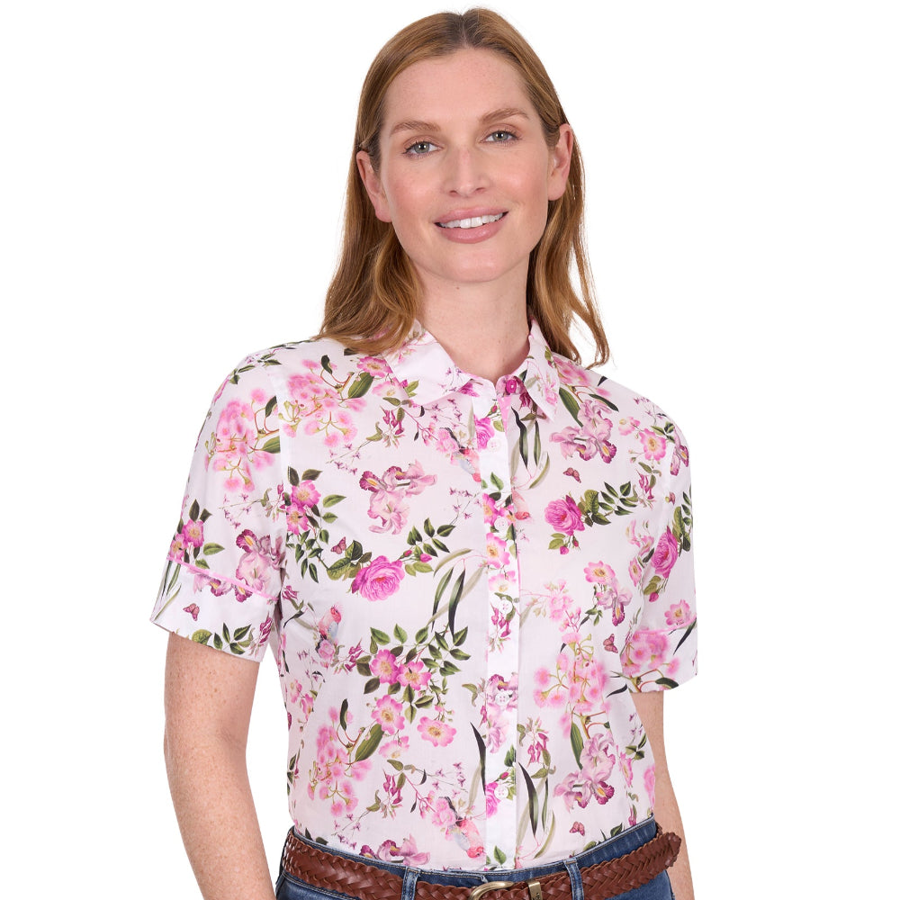 Thomas Cook Womens Shirt | Giselle | Pink Floral