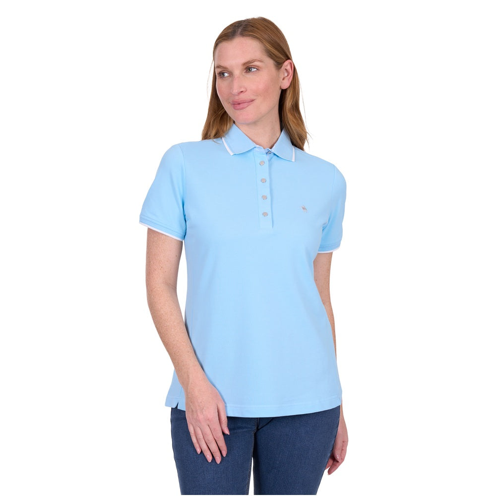 Thomas Cook Womens Polo | Michelle | Pale Blue
