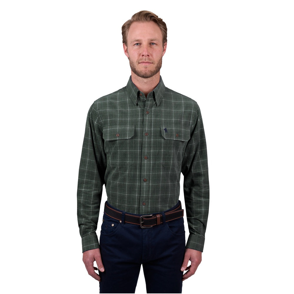 Thomas Cook Thermal Mens Shirt | Leo | Green