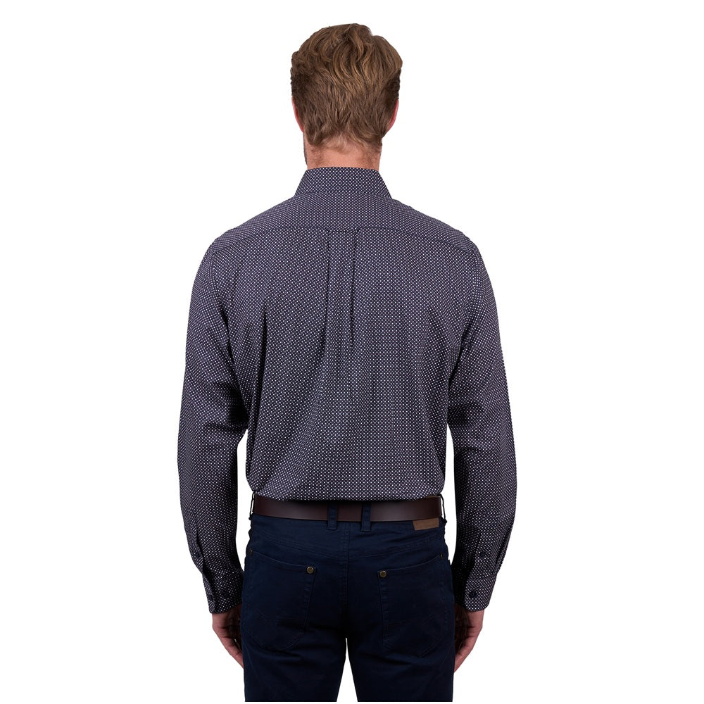 Thomas Cook Mens Shirt | Arlo | Navy / Tan