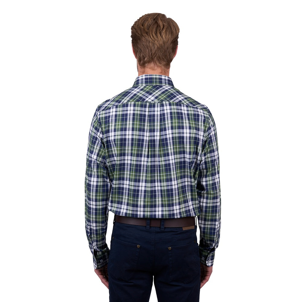 Thomas Cook Mens Shirt | Shane | Navy / Green