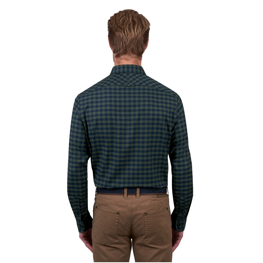 Thomas Cook Mens Tailored Shirt | Tim | Navy / Green