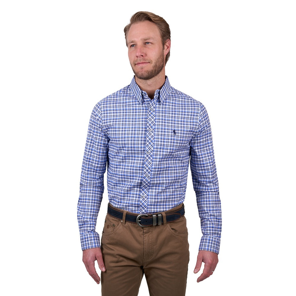 Thomas Cook Mens Tailored Shirt | Cruz | Blue