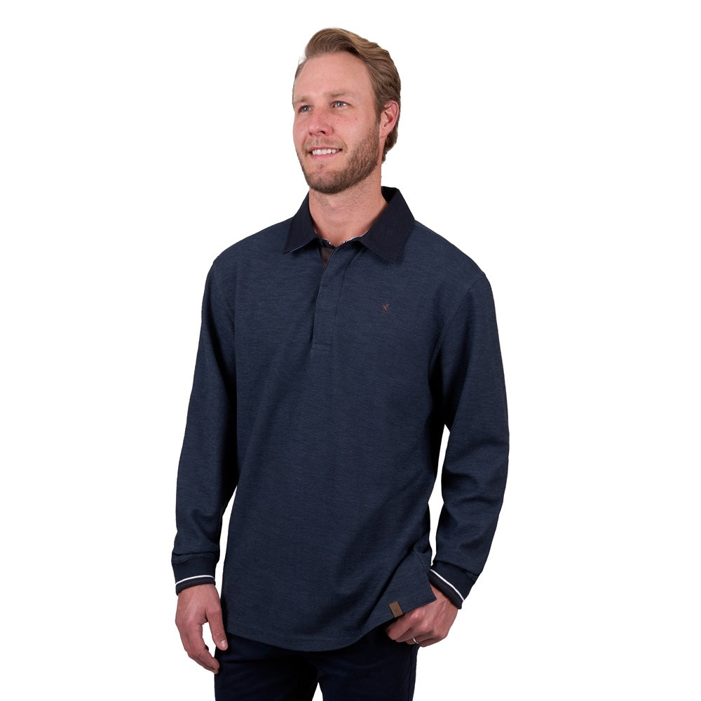 Thomas Cook Mens Rugby | Bowen | Navy Marle