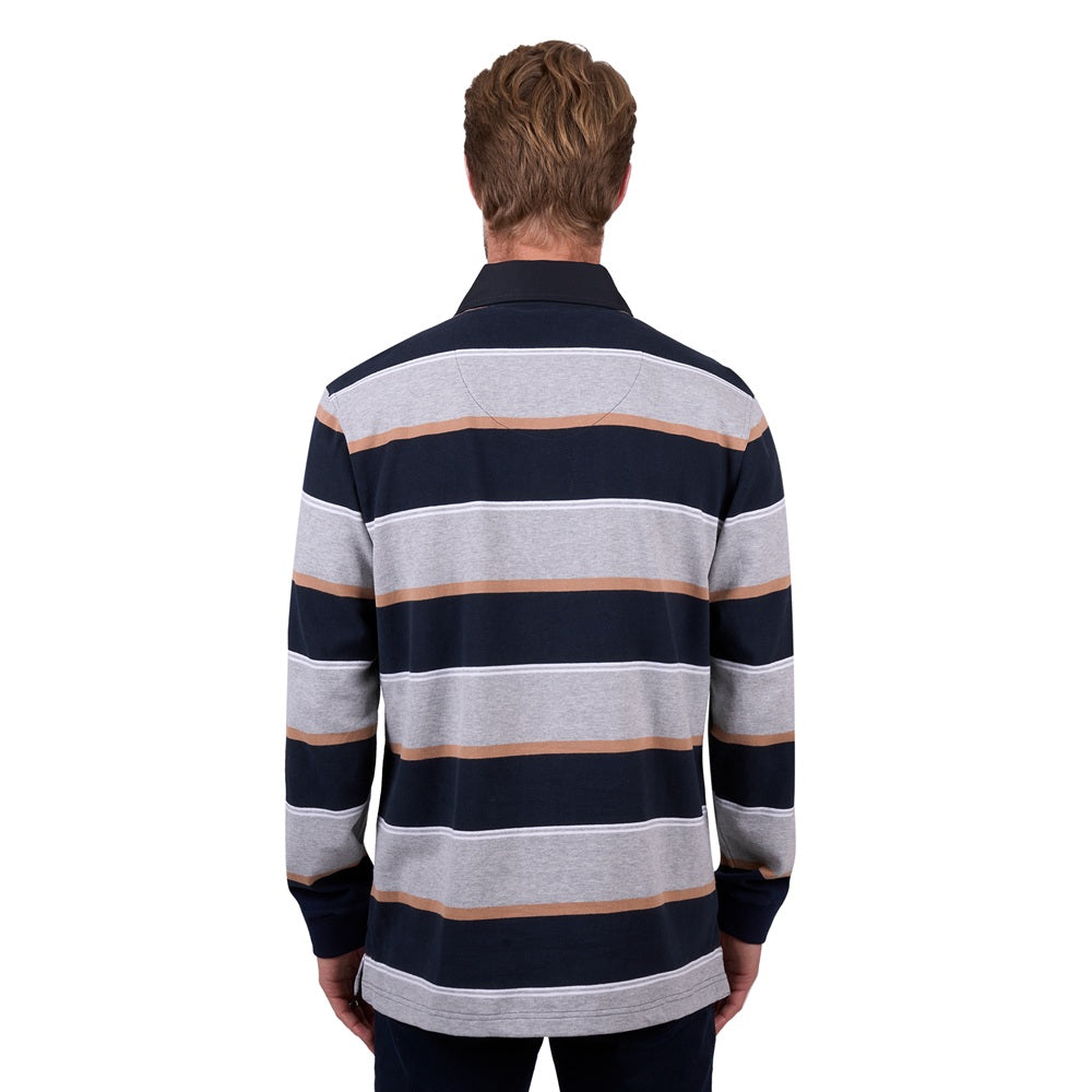 Thomas Cook Mens Rugby | Ollie | Navy / Grey Marle