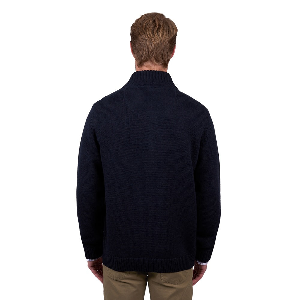 Thomas Cook Mens 1/4 Zip Jumper | Mason | Navy