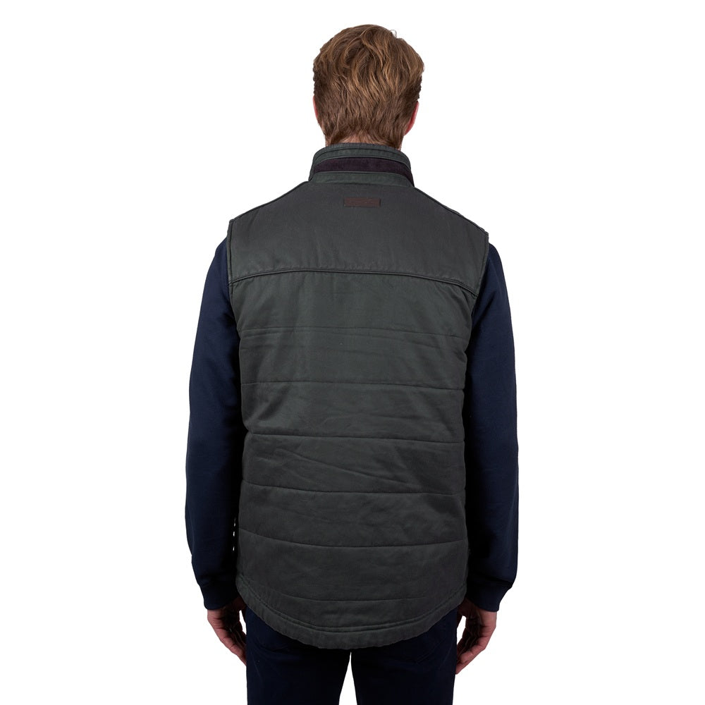 Thomas Cook Mens Vest | Will | Olive