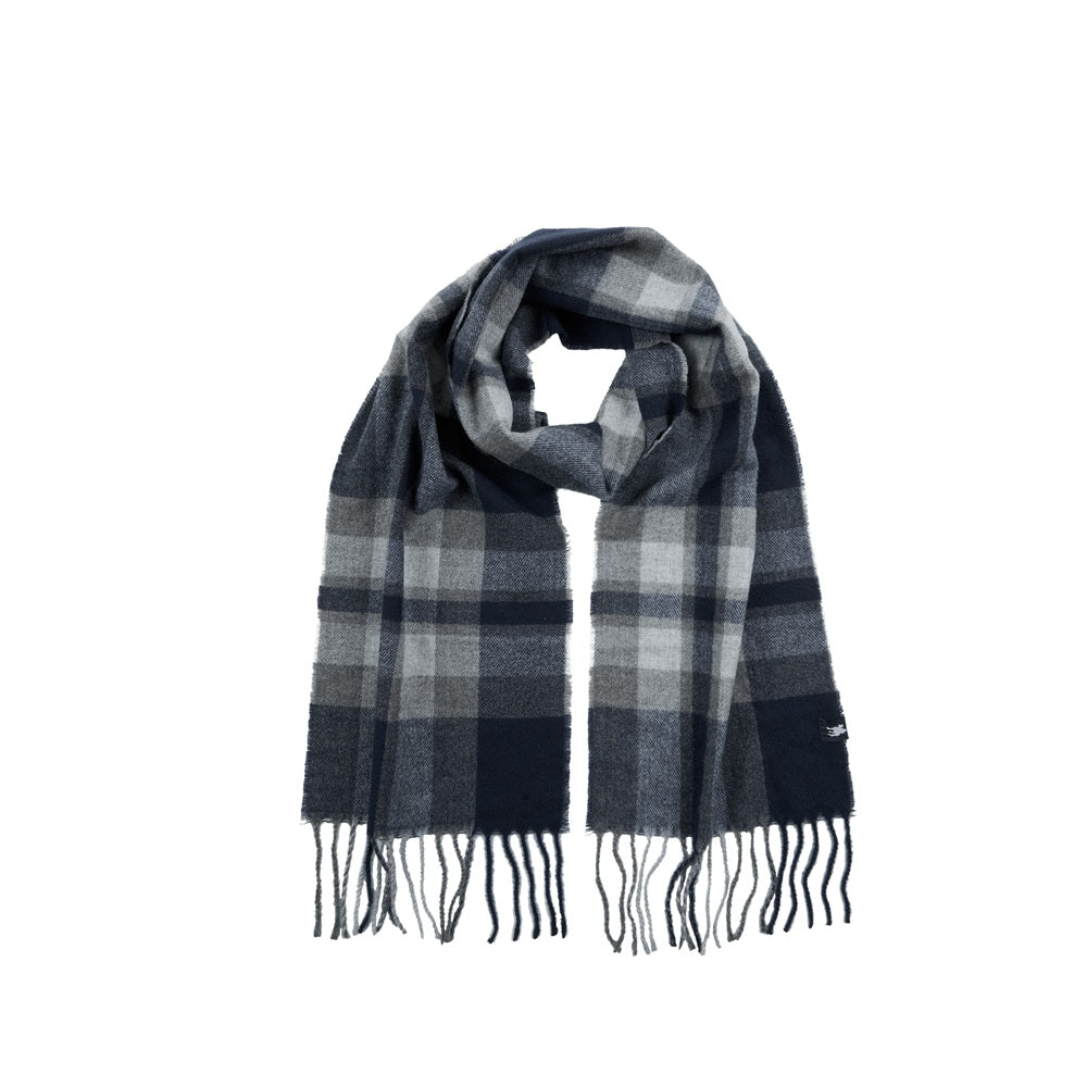 Thomas Cook Scarf | Bonnell | Charcoal / Navy