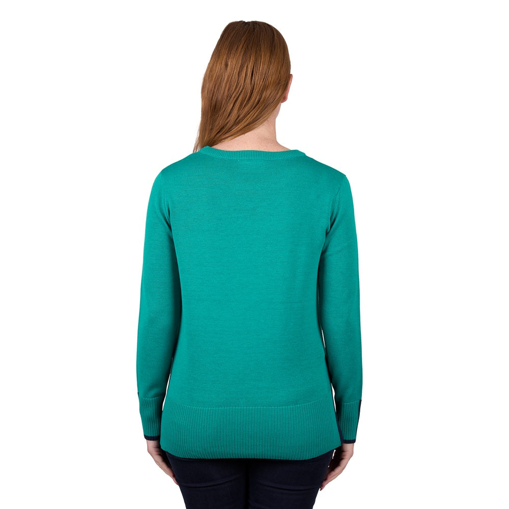 Thomas Cook Womens Jumper | Emily | Teal
