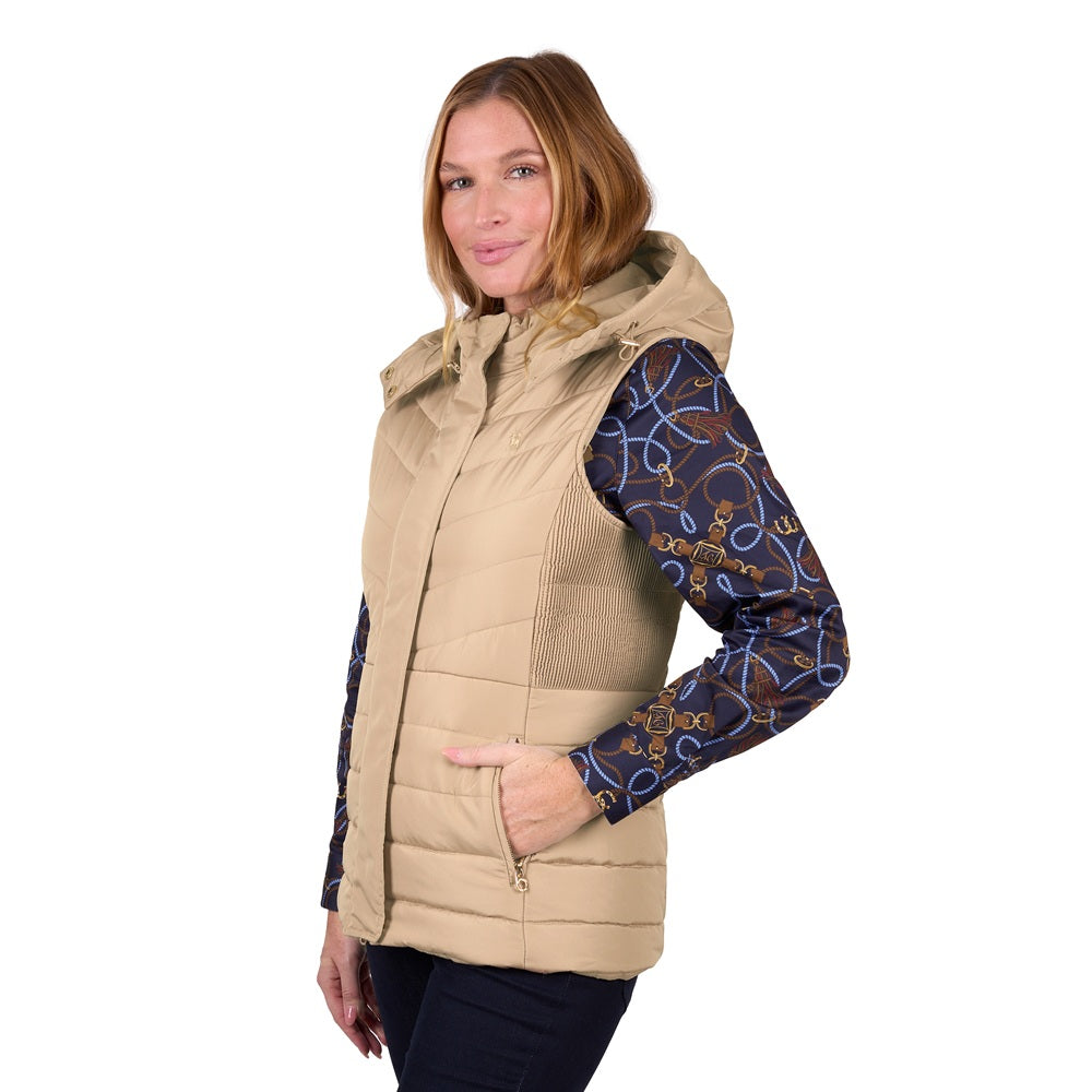 Thomas Cook Womens Vest | Mayfield | Tan