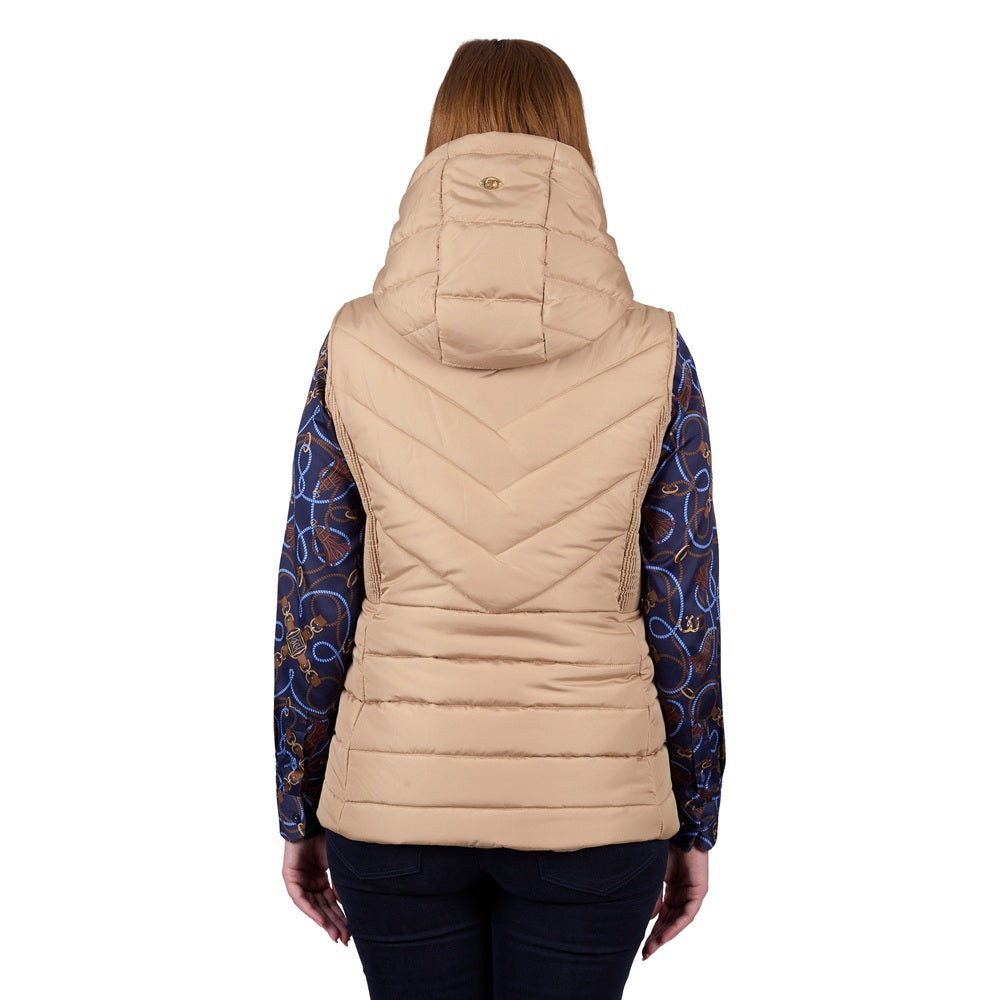 Thomas Cook Womens Vest | Mayfield | Tan