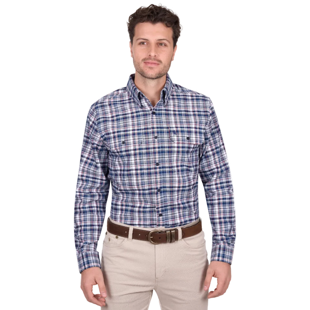 Thomas Cook Mens Shirt | Sean | Blue / Red