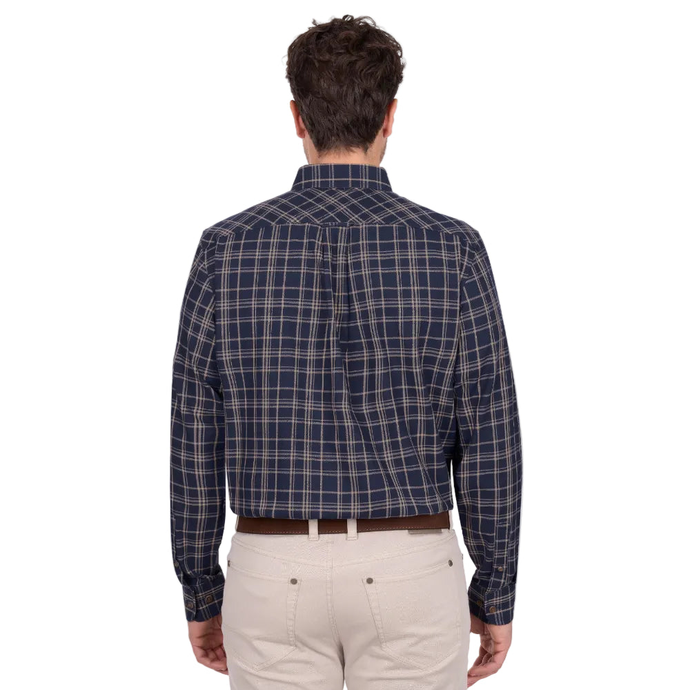 Thomas Cook Mens Shirt | Adam | Navy / Tan