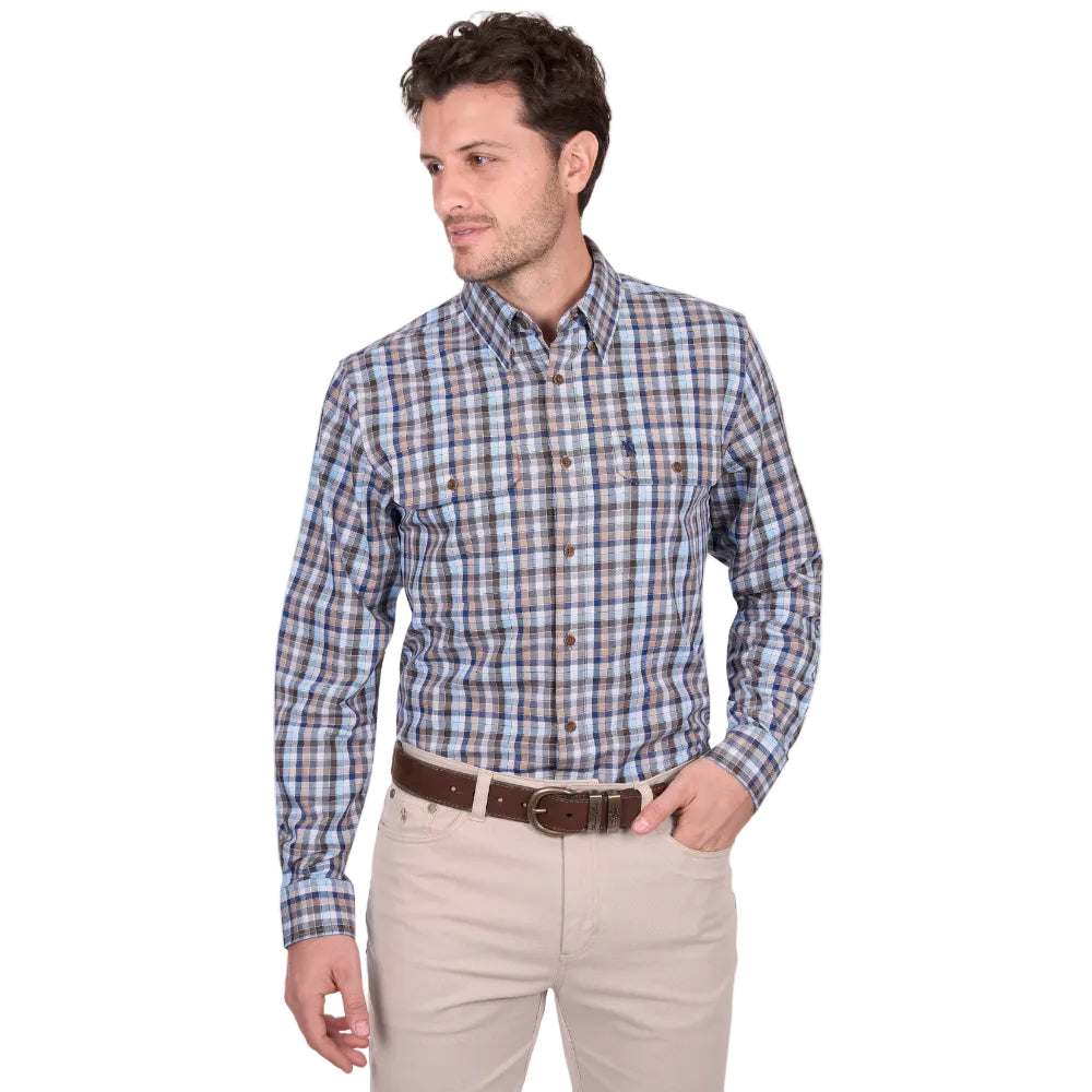 Thomas Cook Mens Shirt | Jonathan | Blue / Multi