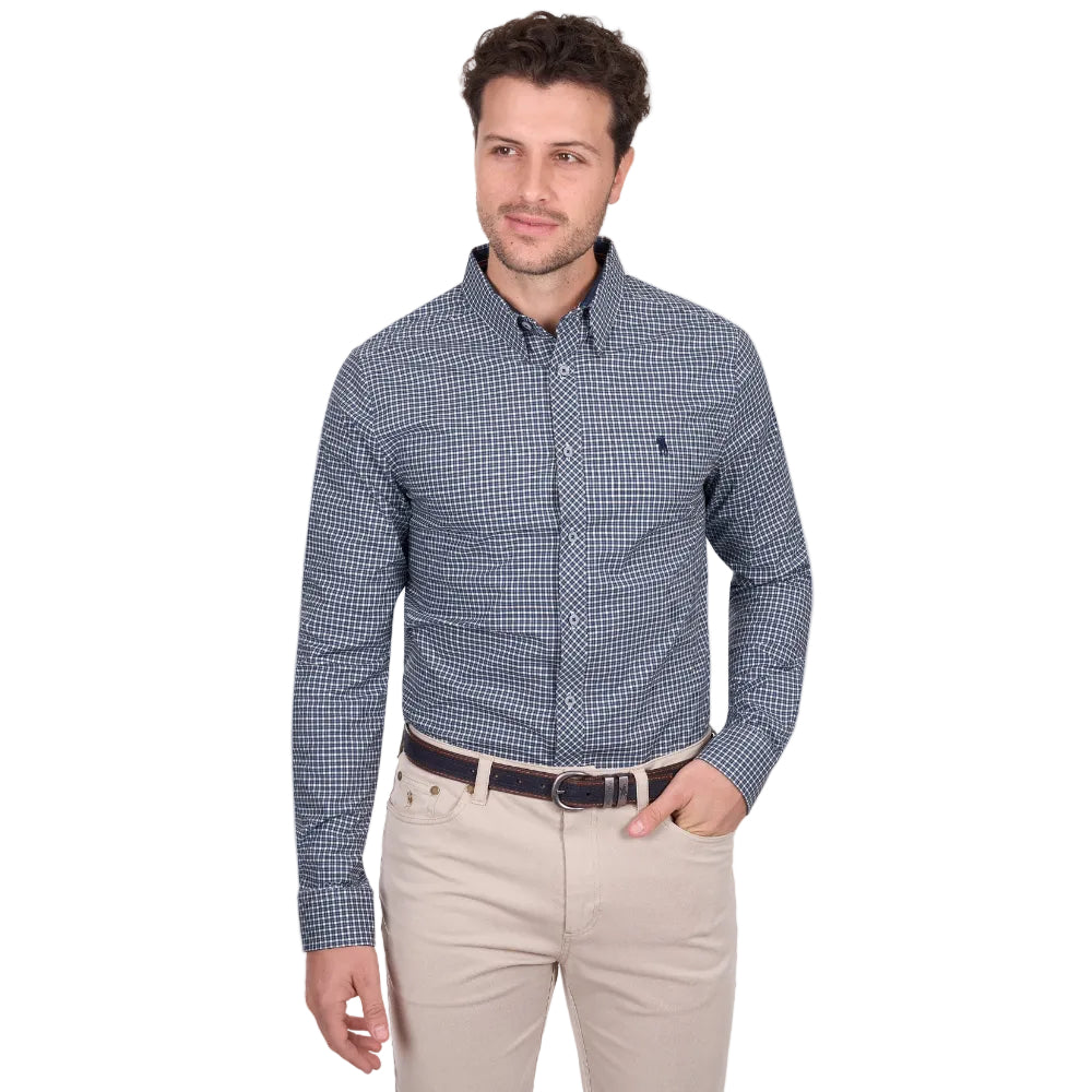 Thomas Cook Mens Tailored Shirt | Ryan | Navy / Blue