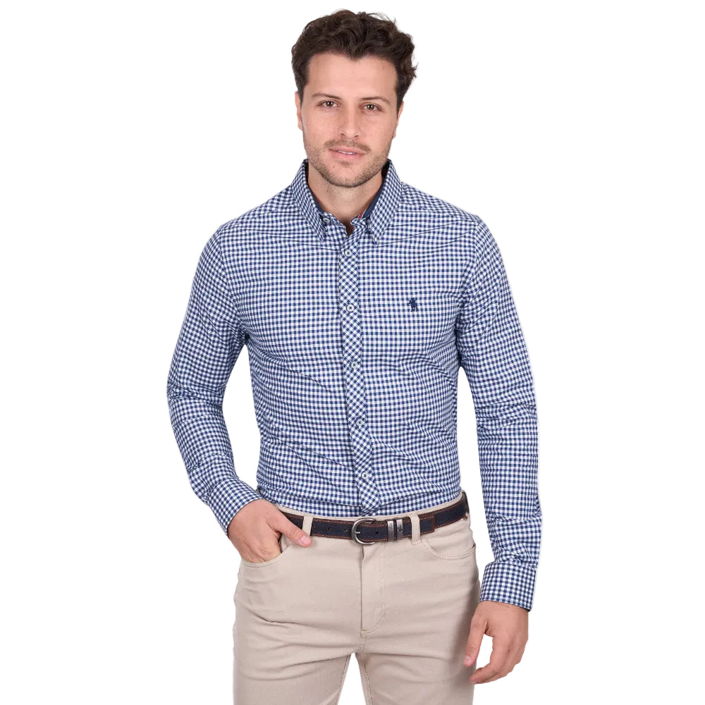 Thomas Cook Mens Tailored Shirt | Anthony | Navy / White