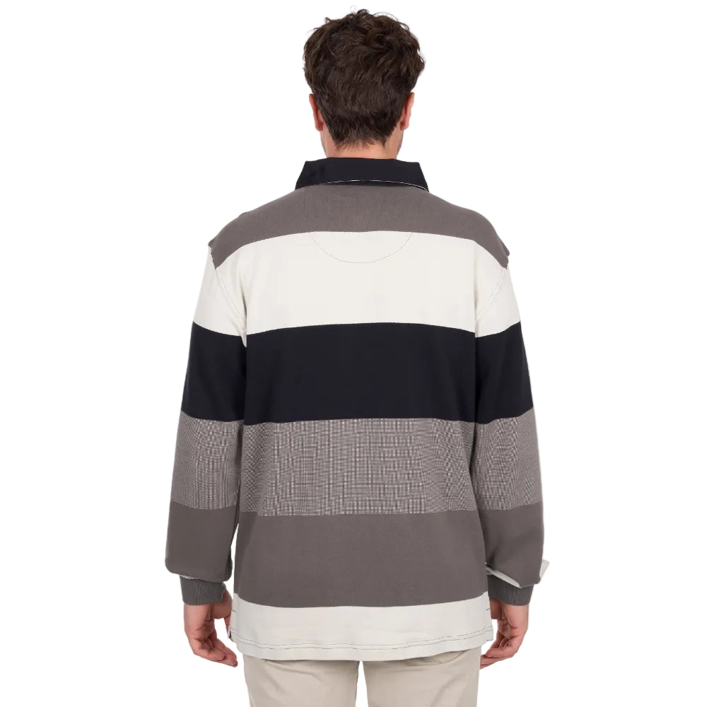 Thomas Cook Mens Rugby | Brandon | Black / Oat