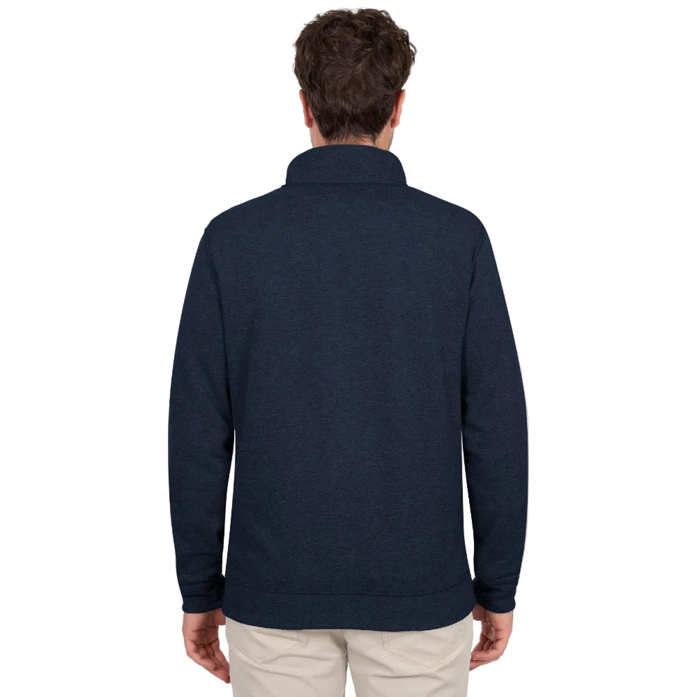 Thomas Cook Mens Jumper | Vic Reversible 1/4 Zip | Green / Navy
